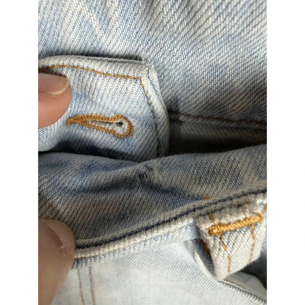 Givenchy Mens Size 30 Light Wash Mid Rise Straight Leg Jeans Made in Italy